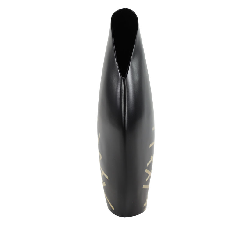 Vase de plancher en bois de bananier Treva