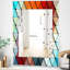 La couleur triangulaire Fields moderne et contemporaine Miroir-40086999-40238614