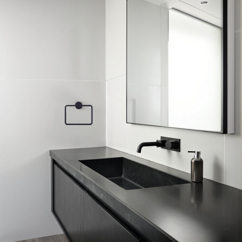Towel Ring, Black