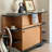 59.1 " W Rubberwood Solid Wood Sideboard