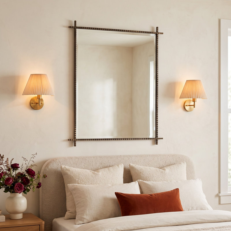 Jareth Metal Rectangle Mirror