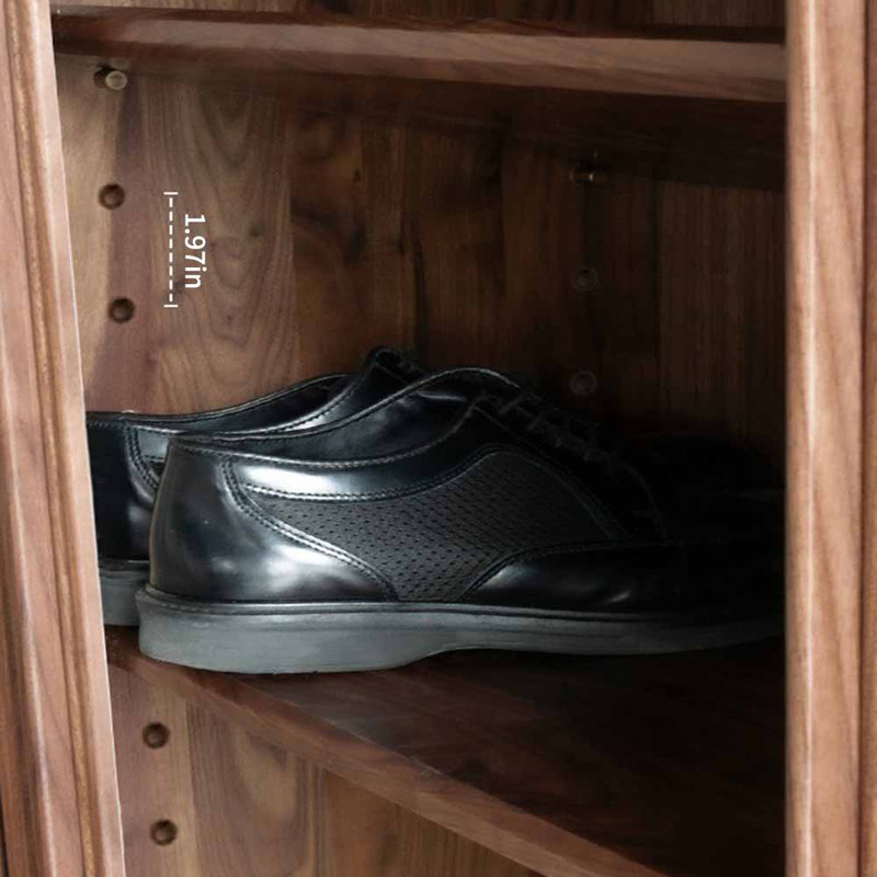 Armoire à chaussures de luxe américaine légère