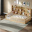 Lits avec rangement, lit de sol Montessori en pin massif pour chambre d'enfant-1367130061