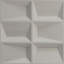 19 5/8"W x 19 5/8"H Stratford EnduraWall Decorative 3D Wall Panel Covers 2.67 Sq. Ft.-87931601