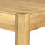 Table de salle à manger spacieuse en bois - pour patio et jardin,