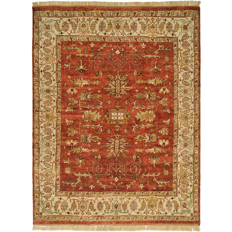 Wool Oriental Area Rug, Runner 2'6" x 12'
