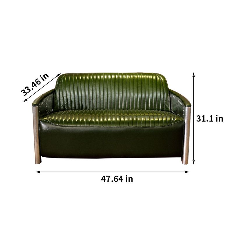 Canapé Kandon, H 31,1 po x l 47,64 po x P 33,46 po 