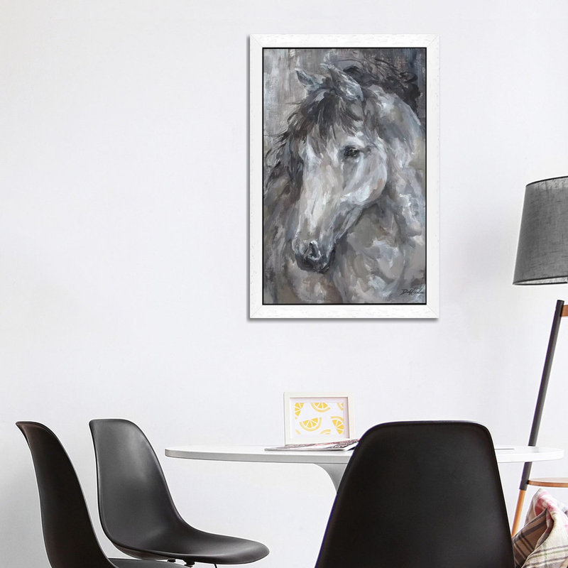 Grace by Debi Coules - Print on Canvas, 101.6 cm H x 66.04 cm W, White Framed