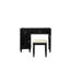 Ensemble de meuble-lavabo de chambre à coucher avec tabouret à tiroirs ouverts-2080667225-2080667227