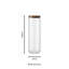 Ensemble de pots de rangement en verre empilables Holden