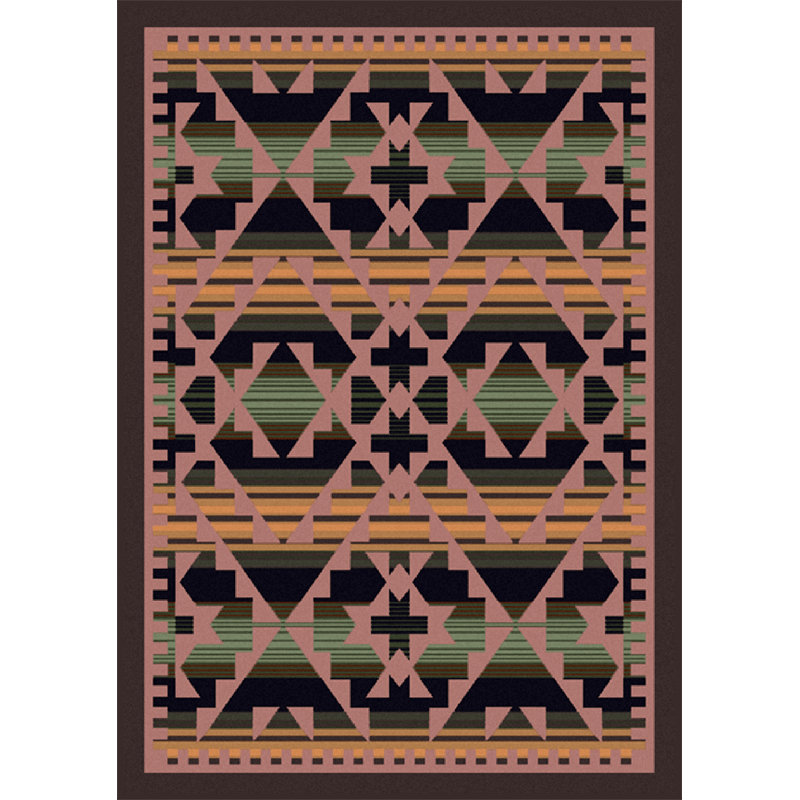 Menik Southwestern Indoor Rug, Rectangle 5'4" x 7'8"
