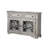 Garry Sideboard Buffet Console, 2 Drawers, Cabinets, Silver Wood, 56 Inch-121472096