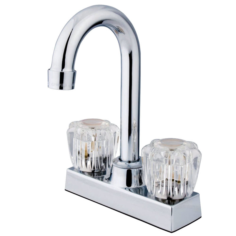 Kingston Brass Americana Two-Handle 2-Hole Deck Mount Bar Faucet