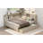 Wood Daybed With Storage Shelves And Trundle