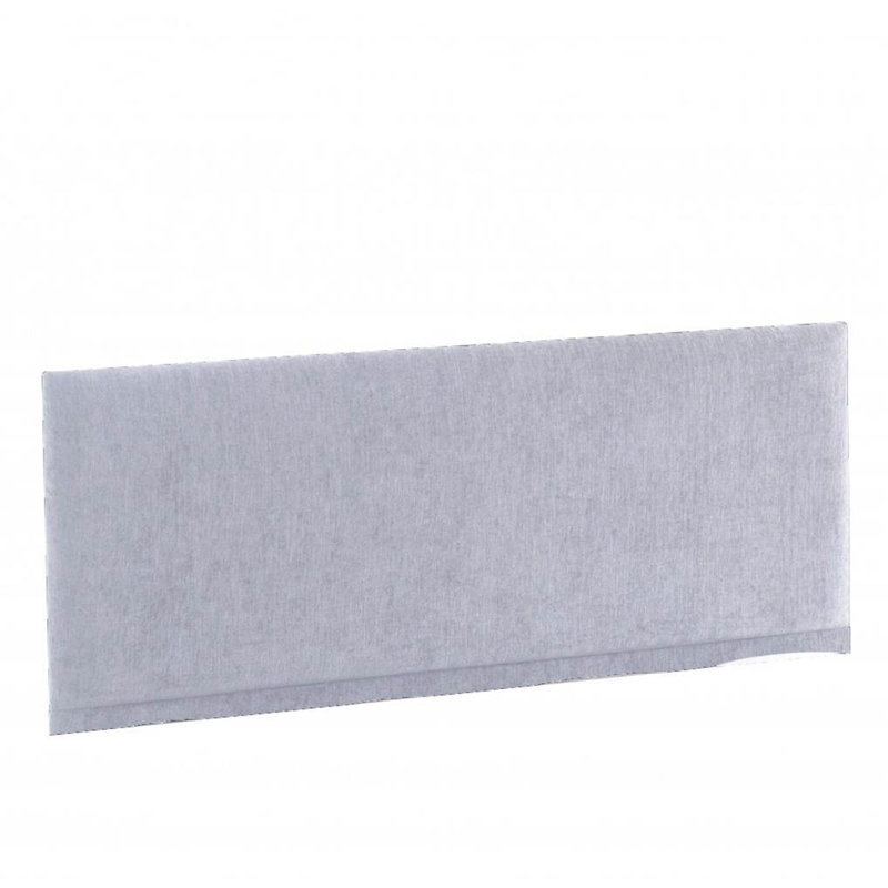 Erian Upholstered Headboard, Single (3'), Chenille, Light Grey