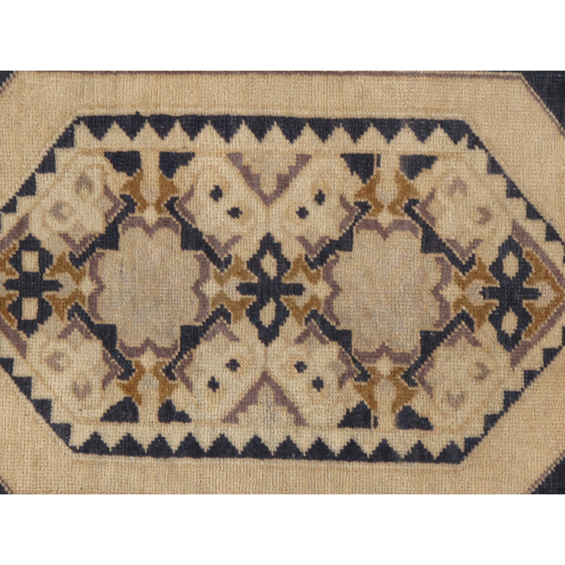 Vintage One-of-a-Kind Runner 1'9" X 3'7" Hand Knotted Area Rug