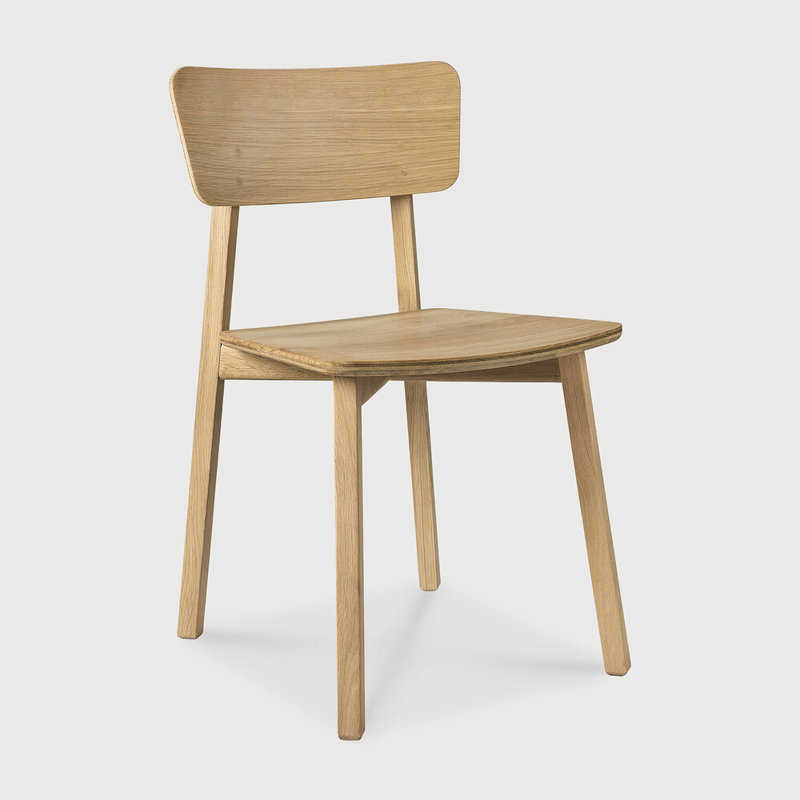 Casale Solid Wood Dining Chair, Hardwax Oil