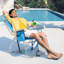 Chaise de plage à 5 positions