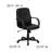 Mid-Back Glove Vinyl Executive Swivel Office Chair with Arms-30774496