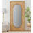 Greer 80" Wood Oval Floor Mirror