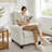 34.6’’ Upholstered Push Back Recliner Chair (Set Of 2)-2078062821