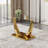 Bertold Glass Top Dining Table