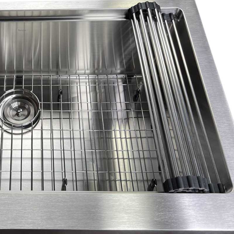 Pro Series 33'' L Stainless Steel Single Basin Kitchen Sink