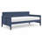 Geiser Transitional Daybed with Solid Wood Construction, Integrated Supportive Slats & Foundation-Free Design