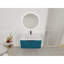 Meuble-lavabo moderne de luxe avec lavabo en résine, conception élégante pour une salle de bain élégante