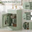 Meuble-lavabo 18 po avec lavabo, meuble-lavabo avec tablette de porte et tablette réglable