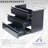 Vivo Black 3 Level 16" Pull Out Under Desk Storage Drawer Set