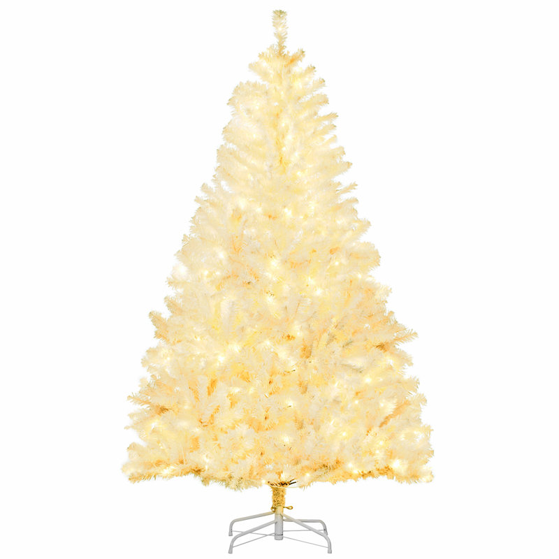 Grand arbre de Noël artificiel pré-éclairé, 6'
