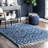 Armaghan Southwestern Blue Area Rug-469668746