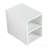 12 Inch Small Wall Mounted Storage Shelves, Suitable For Small Bathroom, Glossy White (Kd-Packing)