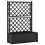 VidaXL Jardinière en treillis surélevé à motif de rotin-61686725-61768048