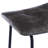 Reza 24" High Leather Tufted Bar Stool-904851422