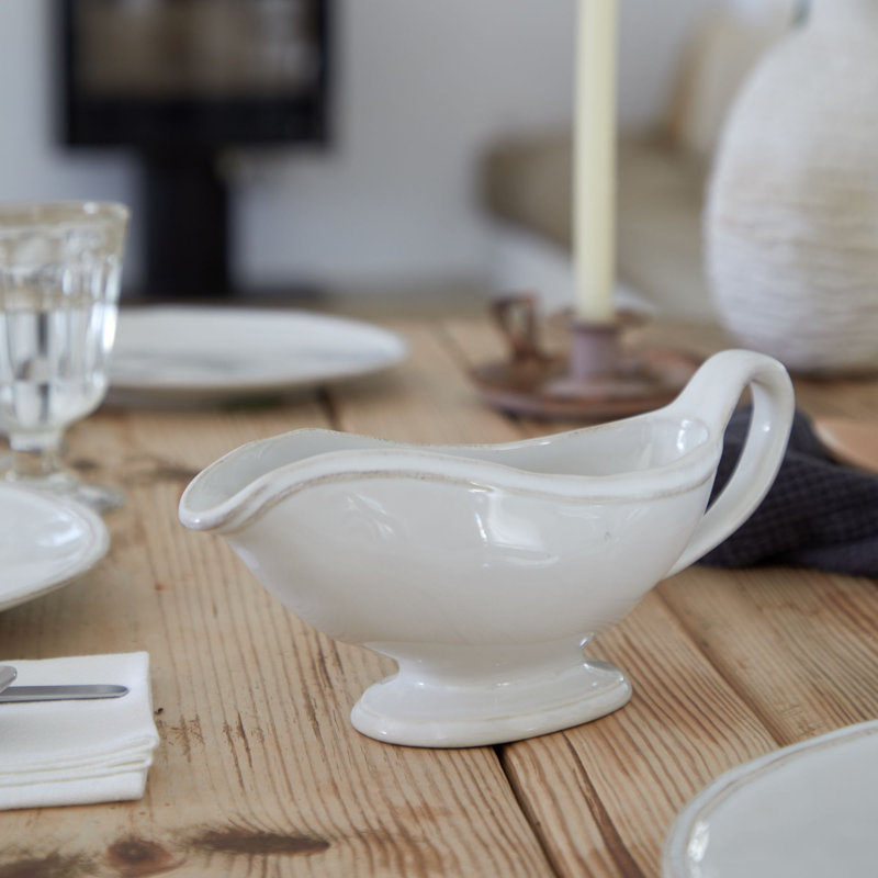 Stoneware Gravy Boat