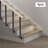 Square Stair Baluster Posts (3.15*3.15*37.4In)-114643564
