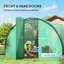 10 Ft W x 13 Ft D Tunnel Greenhouse