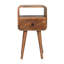 Wenzel 193.55cm W Solid Wood Bedside Table-115437732