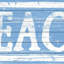 Reproduction d’art textuel sur bois, "Beach This Way"-22378632