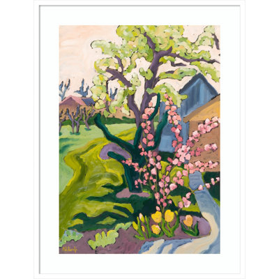 Garden in Dusk Light Print