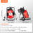 Drain Cleaner Machine 50FT x 1/2Inch Manual Feed Snake Auger with 4 Cutter