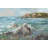 Impasto Ocean View II by Ethan Harper - Painting on Canvas-1205494069-1112122770