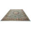 Tapis traditionnel rose en laine noué à la main 9 pi 9 po x 14 po Oushak-170879472-170879485