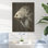 Poisson-papillon océanique noir et blanc I - Poisson papillon sur bois