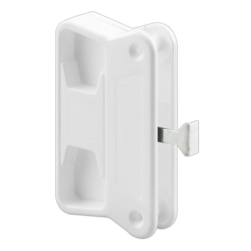 Poignée de porte coulissante blanche, convient aux portes coulissantes de qualité supérieure (paquet de 1)