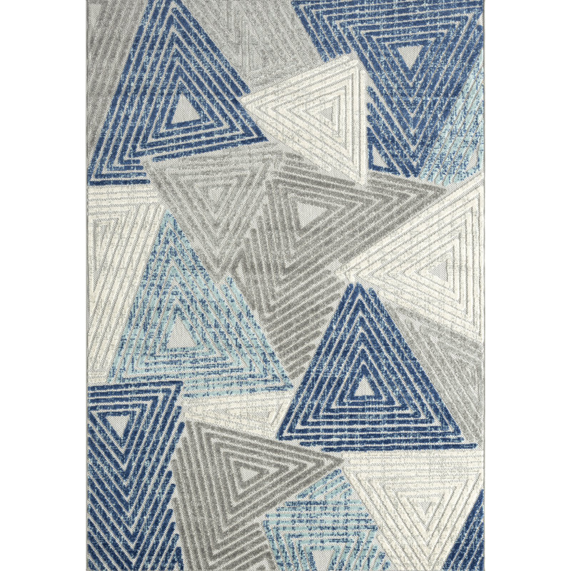 Tapis gris Angonita, Rectangle 5 pi 3 po x 7 pi 6 po