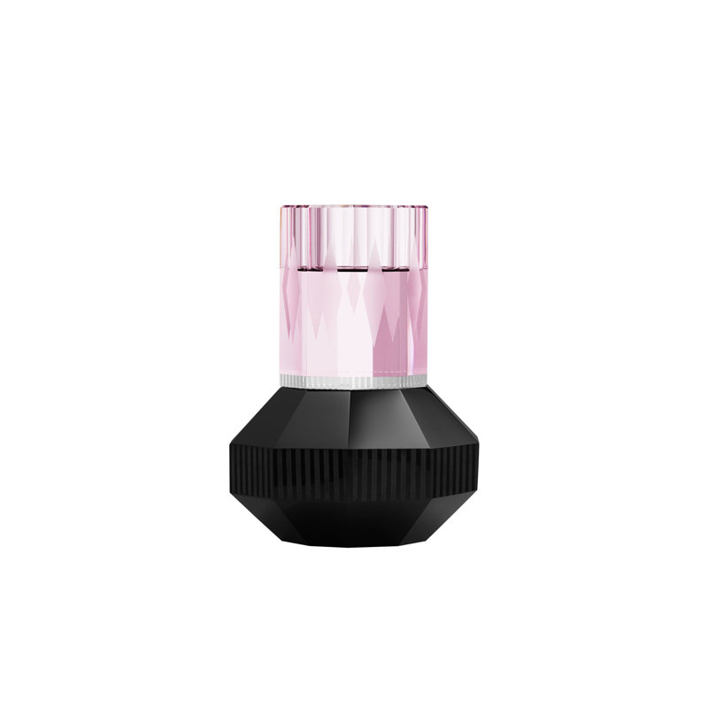 Chicago Tealight Candle Holder, Rose/Black