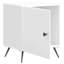43cm W Manufactured Wood Bedside Table-403017444